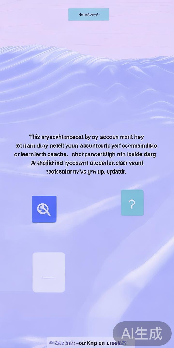 这可能因网络延迟或账户异常所致。建议尝试清除缓存、