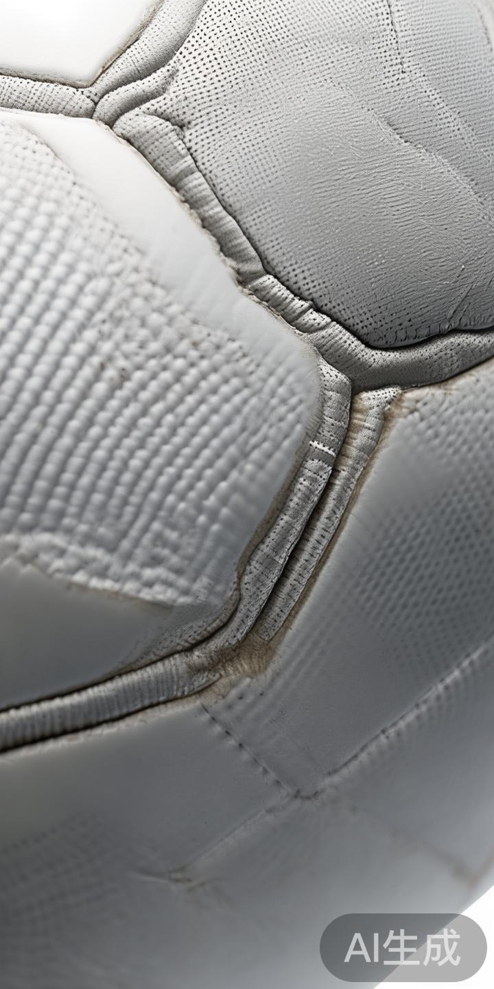 此外，真球的缝合线通常采用高强度的线材，缝线平整细